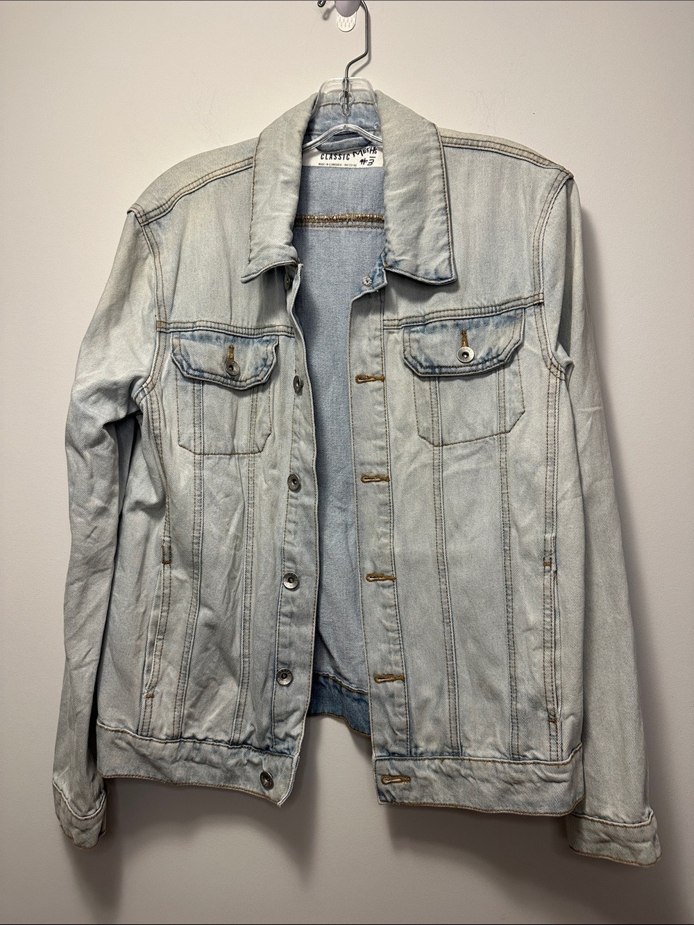 Topman Light Blue Denim Jacket